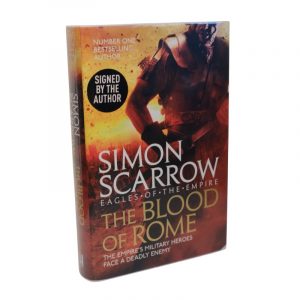Simon Scarrow The Blood of Rome  Signed