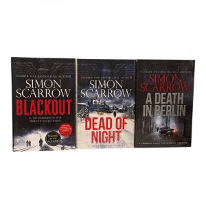 Simon Scarrow  CI Schenke Series  Blackout, Dead of Night, Death in Berlin Signed