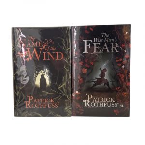 Patrick Rothfuss   Name of the Wind, Wise Man's Fear Signed