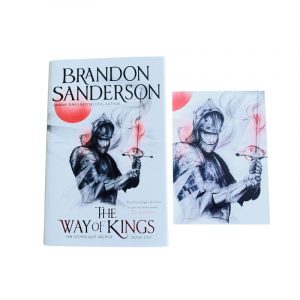 Brandon Sanderson Way of Kings Signed 2021 Edition  + Print